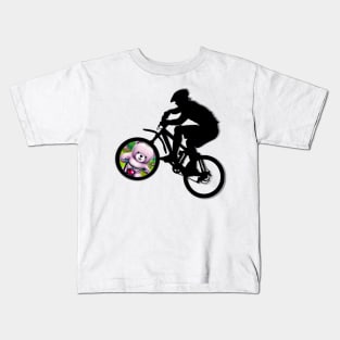 Bike Riding Kids T-Shirt